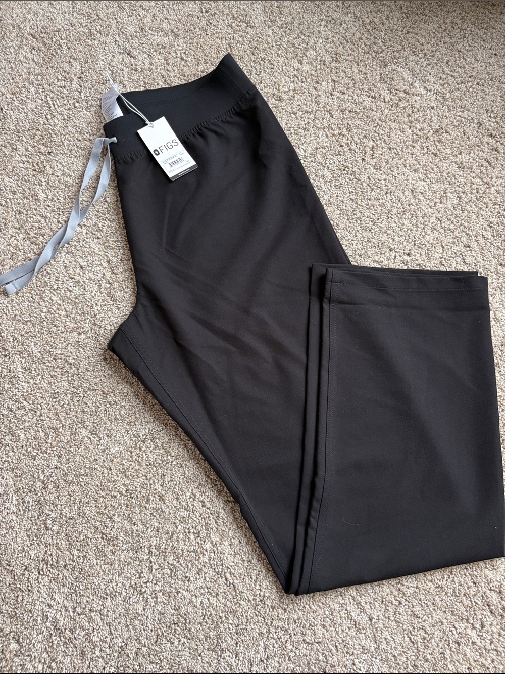 Figs Livingston High-Rise Straight-Leg Scrub Pant
